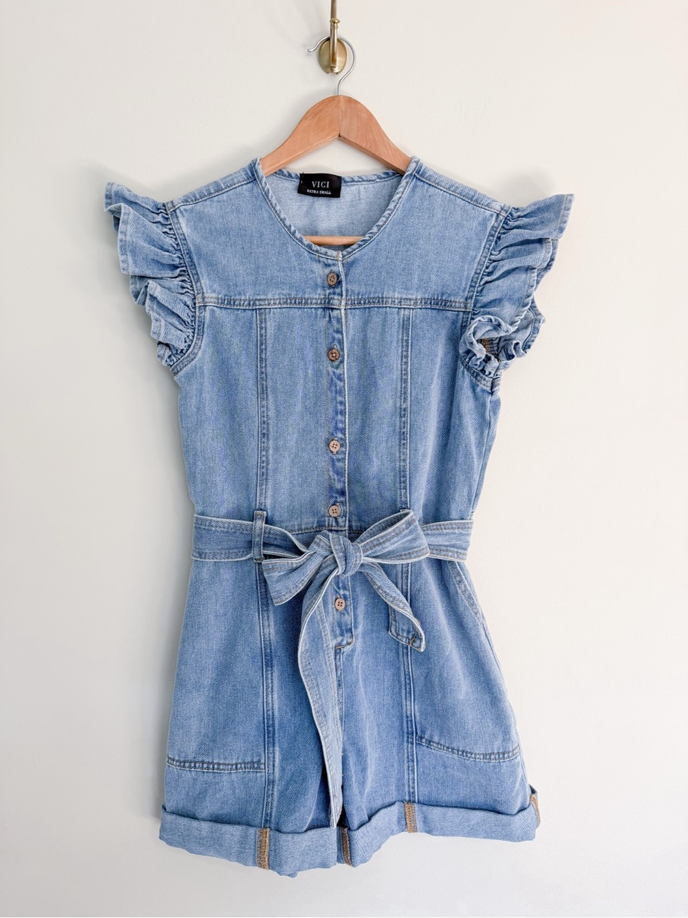 VICI Denim Romper